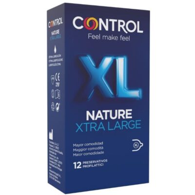 CONTROL - ADAPTA NATURE XL CONDOMS 12 UNITS -