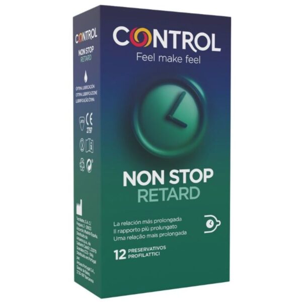 CONTROL - NON STOP RETARD CONDOMS 12 UNITS -
