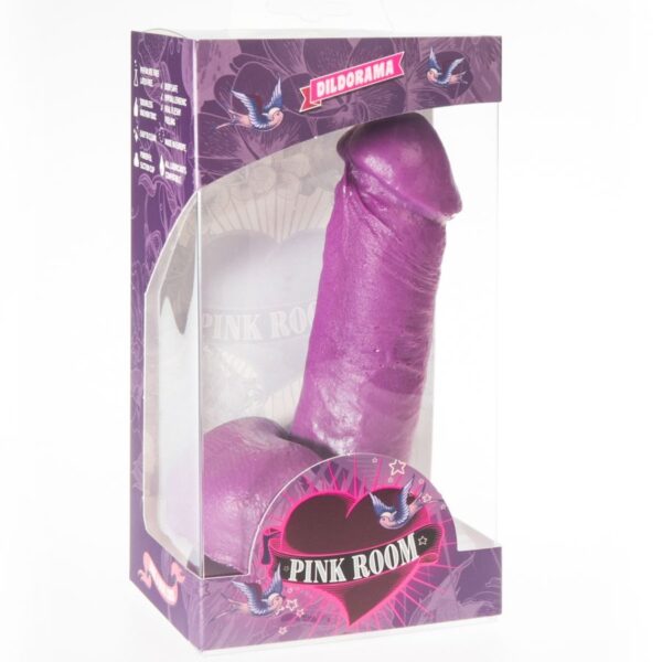 PINK ROOM - GODE RÉALISTE NAO VIOLET 16 CM - – Image 2
