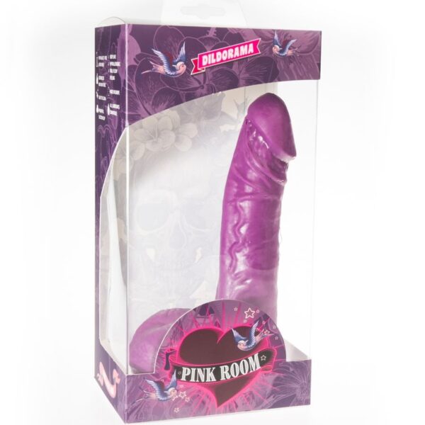 PINK ROOM - EBAN GODE RÉALISTE VIOLET 19 CM - – Image 2