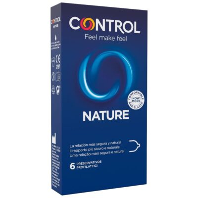 CONTROL - PRÉSERVATIFS ADAPTA NATURE 6 UNITÉS -