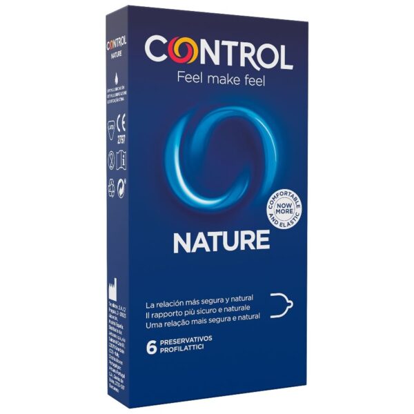 CONTROL - PRÉSERVATIFS ADAPTA NATURE 6 UNITÉS -
