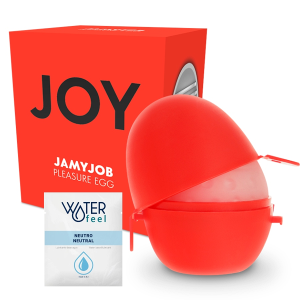 JAMYJOB - EGG MASTURBATEUR ROUGE VERSION DISCRETT - – Image 2