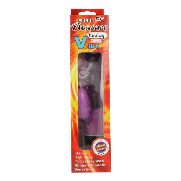 BAILE - VIBRATEUR FANTASY WAVES OF PLEASURE AVEC LAPIN LILAS 23 CM - – Image 2