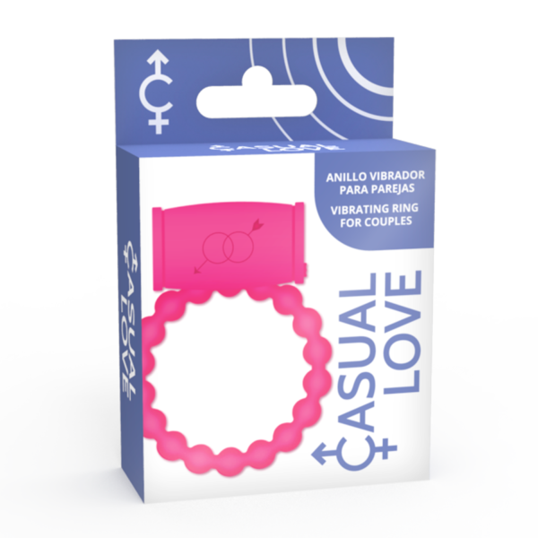 CASUAL LOVE - BAGUE VIBRATRICE 25 ROSE - – Image 4