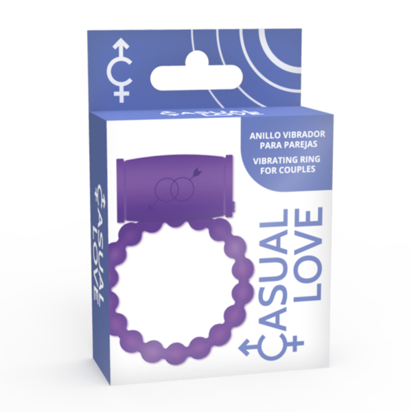 CASUAL LOVE - ANNEAU VIBRATEUR COUPLE 25 VIOLET - – Image 4