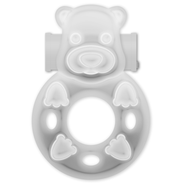CASUAL LOVE - 26 ANNEAU DE VIBRATEUR TRANSPARENT BUNNY - – Image 2