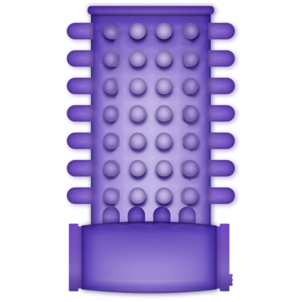 CASUAL LOVE - COUVERCLE DE PÉNIS DE VIBRATEUR LILAS - – Image 4