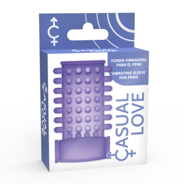 CASUAL LOVE - COUVERCLE DE PÉNIS DE VIBRATEUR LILAS - – Image 5