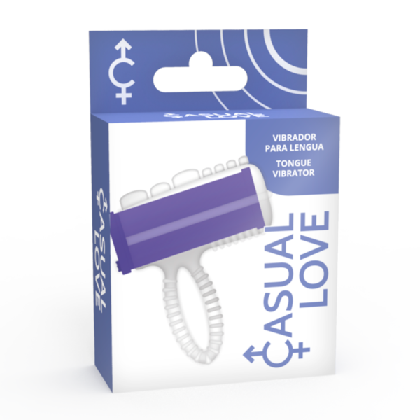 CASUAL LOVE - RING VIBRATOR LILAC TONGUE - – Image 3