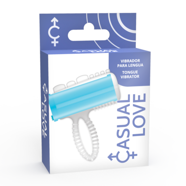 CASUAL LOVE - RING TONGUE VIBRATING BLEU - – Image 3