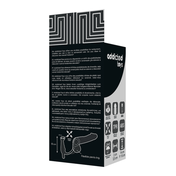 ADDICTED TOYS - VIBRATEUR PROST TICO NOIR 10 CM - – Image 6