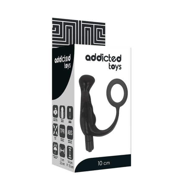 ADDICTED TOYS - VIBRATEUR PROST TICO NOIR 10 CM - – Image 5