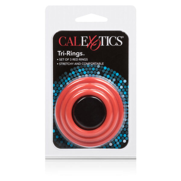CALIFORNIA EXOTICS - JEU DE TROIS ANNEAUX ROUGE - – Image 4