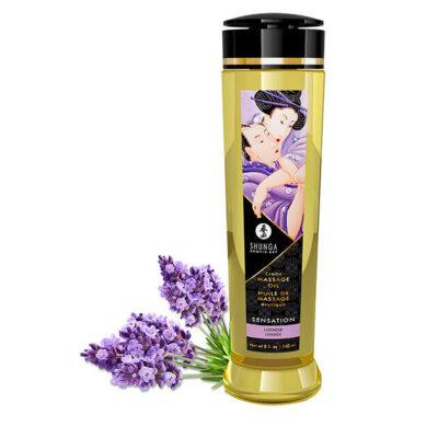 SHUNGA - HUILE DE MASSAGE ÉROTIQUE SENSATION 240 ML -