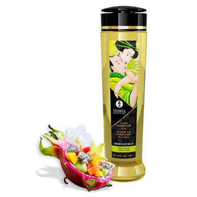 SHUNGA - HUILE DE MASSAGE ÉROTIQUE IRRESISTIBLE 240ML -