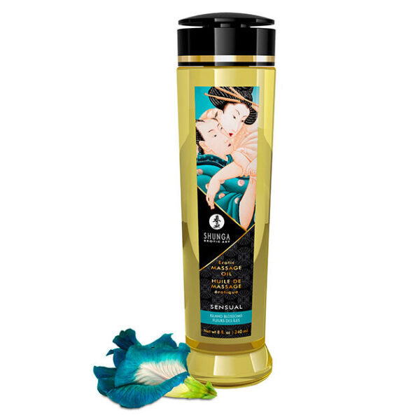 SHUNGA - HUILE DE MASSAGE ÉROTIQUE SENSUELLE 240 ML -
