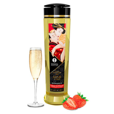 SHUNGA - HUILE DE MASSAGE ROMANCE ÉROTIQUE 240 ML -