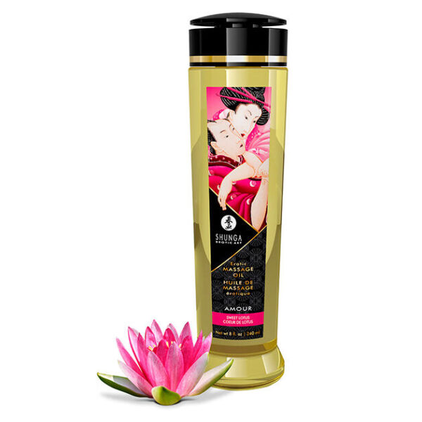 SHUNGA - HUILE DE MASSAGE DAMOUR ÉROTIQUE 240 ML -