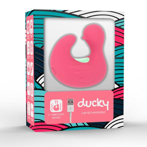 HAPPY LOKY - DUCKYMANIA DOIGT STIMULATEUR EN SILICONE RECHARGEABLE - – Image 4