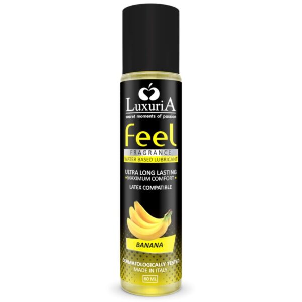 INTIMATELINE - LUXURIA LUBRIFIANT BASE D'EAU FEEL BANANE 60 ML -