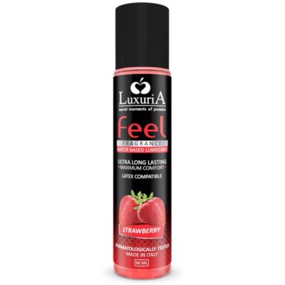 INTIMATELINE - LUXURIA LUBRIFIANT BASE D'EAU FEEL FRAISE 60 ML -