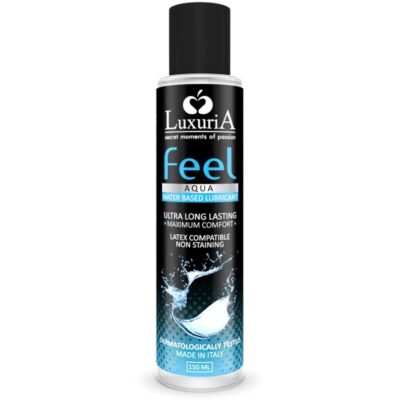 INTIMATELINE - LUXURIA LUBRIFIANT BASE D'EAU FEEL 150 ML -