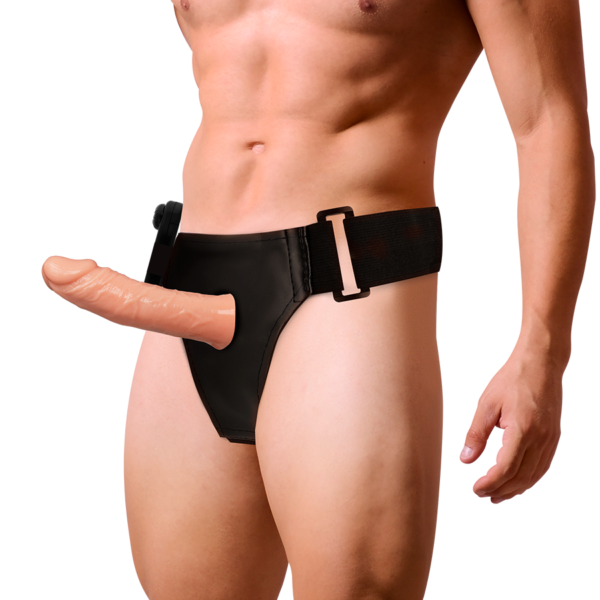 HARNESS ATTRACTION - RNES CREUX BENNY AVEC VIBRATEUR 15 CM -O- 4.5 CM - – Image 2