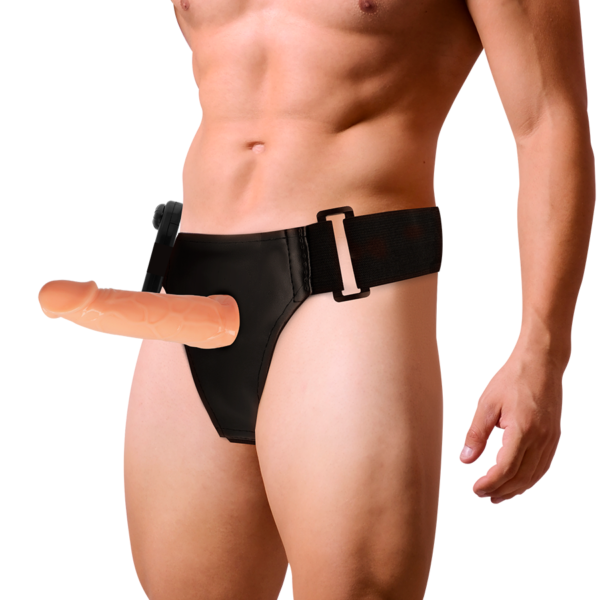 HARNESS ATTRACTION - WILLIAN HOLLOW RNES AVEC VIBRATEUR 17 CM -O- 4.5 CM - – Image 2