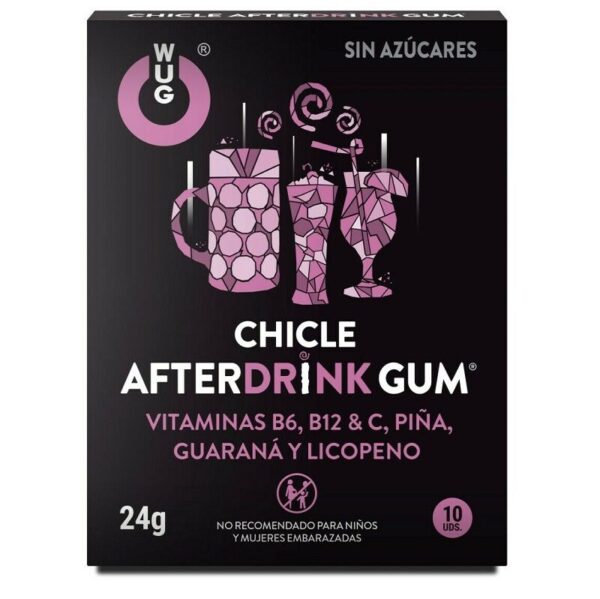 WUG GUM - AFTER DRINK HANGOVER 10 UNITS - – Image 2