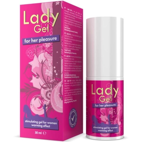 INTIMATELINE - LADY GEL POUR LE PLAISIR GER GEL STIMULANT A EFFET CHALEUR ELLA 30 ML -