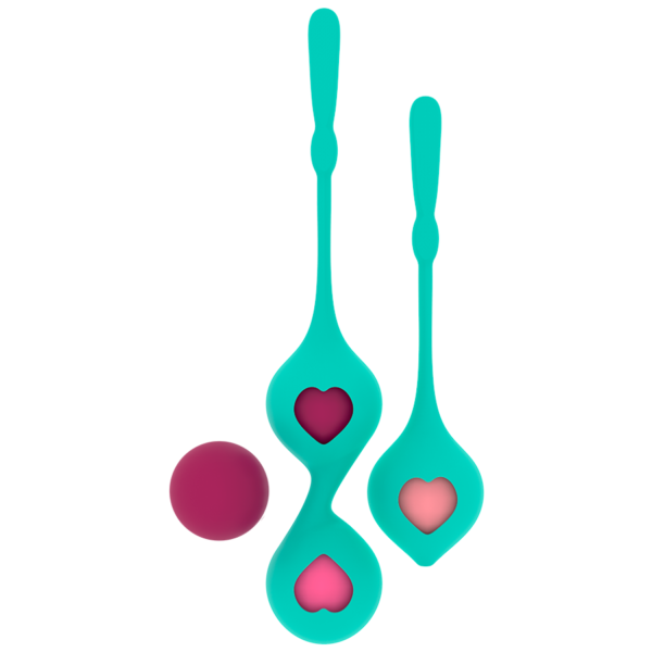 RITHUAL - ENSEMBLE DENTRAÎNEMENT PELVIEN DEVA AQUA GREEN - – Image 3