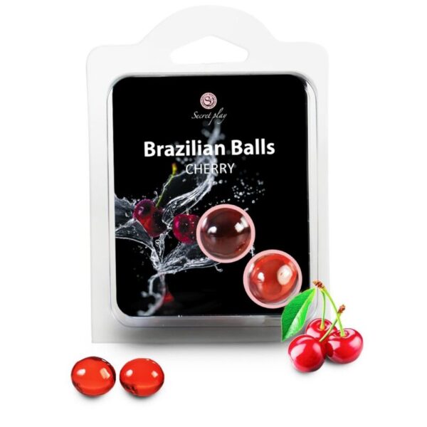 SECRETPLAY - BOULES BRÉSILIENNES CERISE -