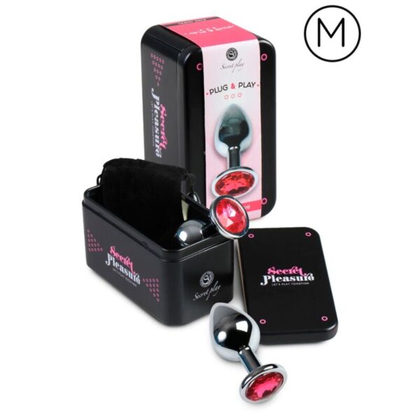 SECRETPLAY - PLUG ANAL FUCHSIA 8 CM - – Image 2