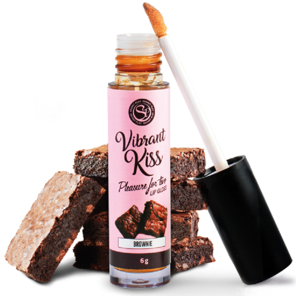 SECRETPLAY - GLOSS À LÈVRES VIBRANT KISS BROWNIE -