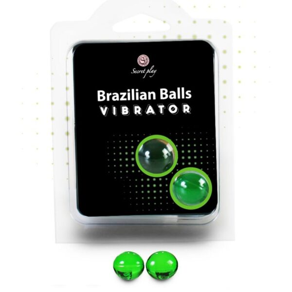 SECRETPLAY - SET DE 2 BALLES BRÉSILIENNES SHOCK -