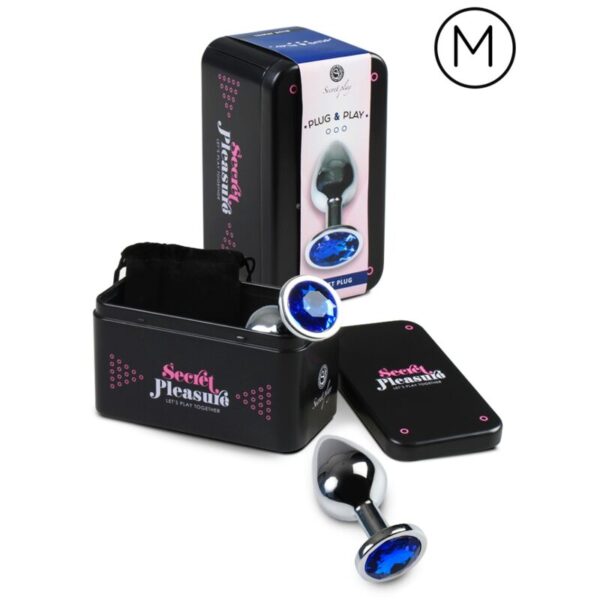 SECRETPLAY - PLUG ANAL BLEU M - – Image 2