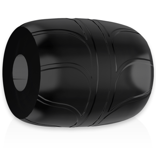 POWERING - ANNEAU PÉNIS SUPER FLEXIBLE ET RÉSISTANT 5 CM PR11 NOIR - – Image 2