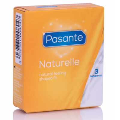 PASANTE - PRÉSERVATIF NATURELLE 3 PACK -