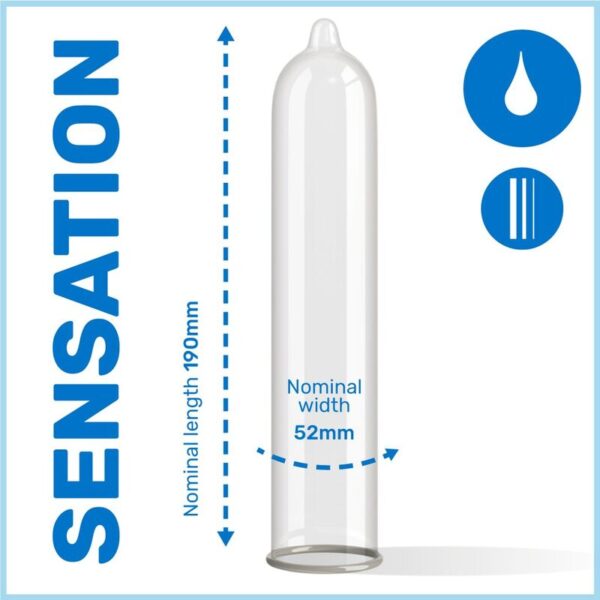 PASANTE - PRÉSERVATIFS SENSIBLES ULTRA MINCE 3 UNITÉS - – Image 3