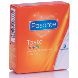 PASANTE - PRÉSERVATIFS SAVEURS 3 UNITÉS -