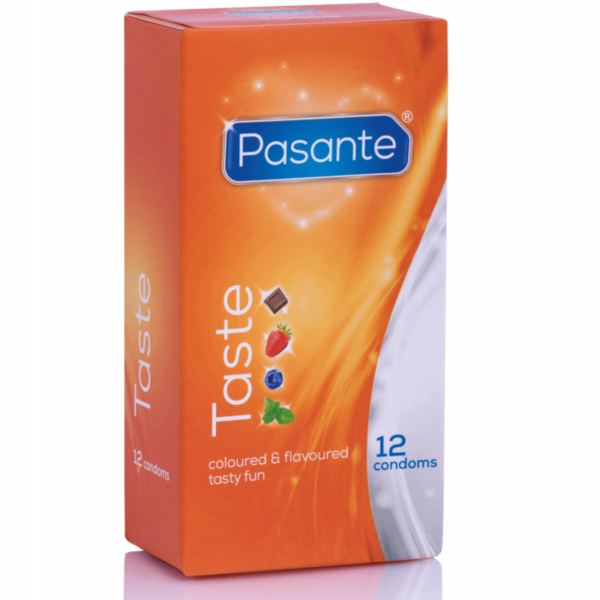 PASANTE - PAR PRÉSERVATIFS SAVEURS 12 UNITÉS -
