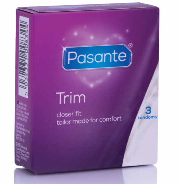 PASANTE - PRÉSERVATIF THIN TRIM MS THIN  PARTIR DE 3 UNITÉS -