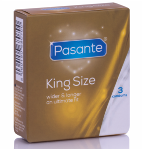 PASANTE - PRÉSERVATIFS KING SIZE 3 UNITÉS -