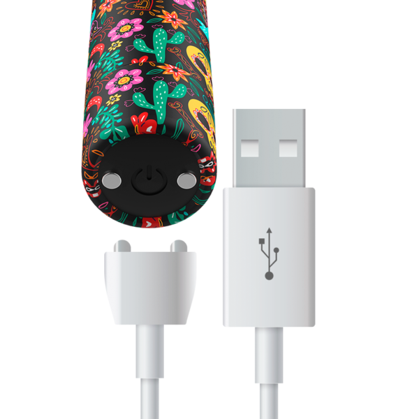 CUSTOM BULLETS - BULLETS PERSONNALISÉS RECHARGEABLE FLORAL 10 INTENSITIES - – Image 5