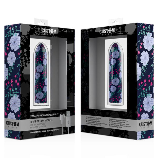 CUSTOM BULLETS - PERSONNALISÉS RECHARGEABLE PRINTEMPS 10 INTENSITIES - – Image 6