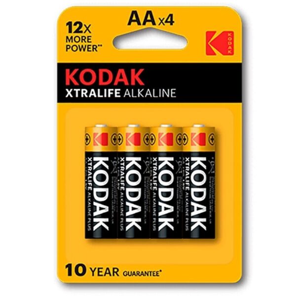 KODAK - PILE ALCALINE XTRALIFE AA LR6 * 4 -
