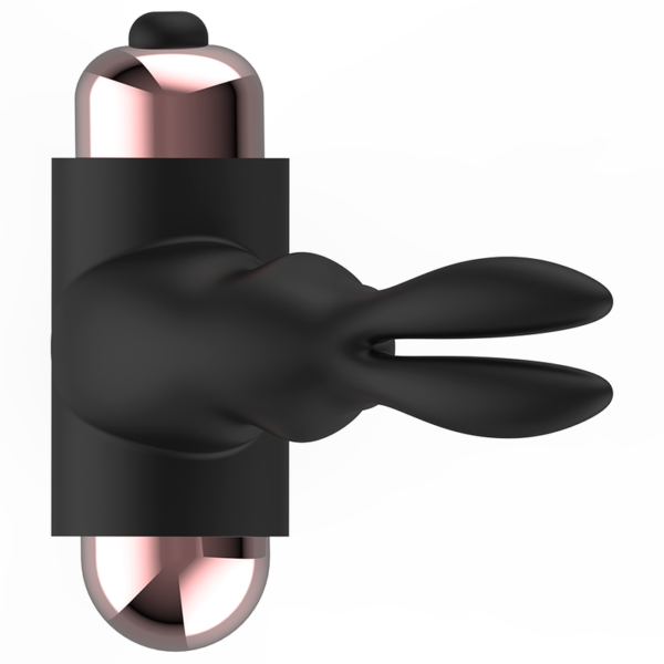 COQUETTE TOYS - COCKRING AVEC VIBRATEUR NOIR/ OR - – Image 5