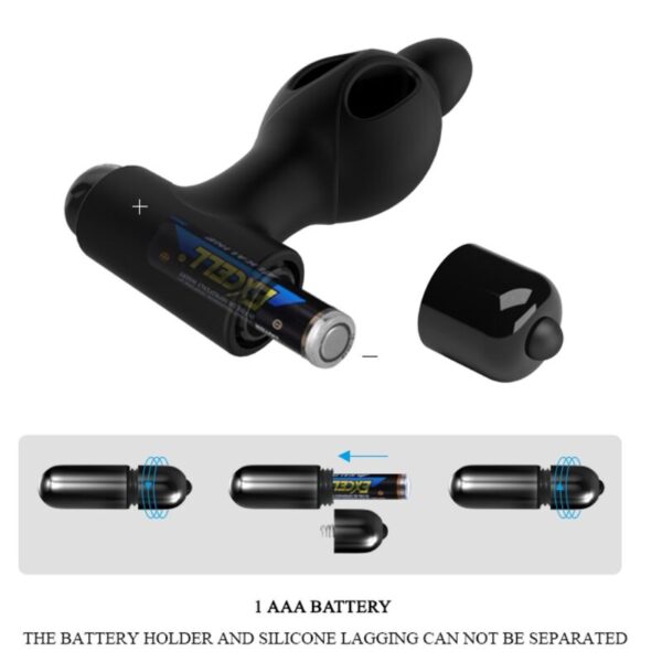 MR PLAY - PLUG ANAL EN SILICONE AVEC VIBRATION - – Image 6