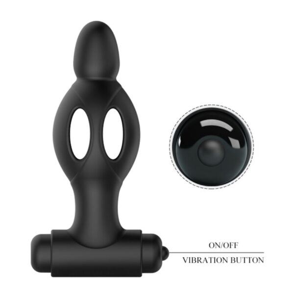 MR PLAY - PLUG ANAL EN SILICONE AVEC VIBRATION - – Image 4